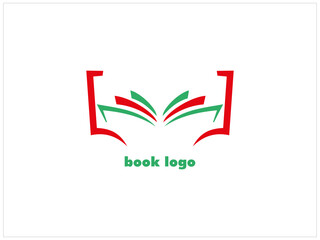 BOOK LOGO design ,icon , vector and illustration .every icon femilar in pepole .