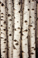 Fototapeta premium Close-up of birch bark