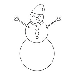 Christmas Coloring Page For Kids