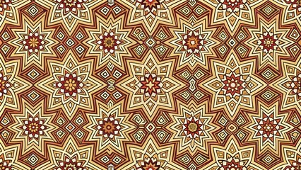 Seamless repeating pattern featuring geometric elements, geometric, seamless, repetitive, pattern, abstract, design