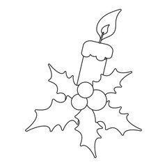 Christmas Coloring Page For Kids