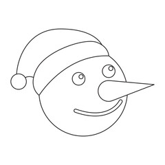 Christmas Coloring Page For Kids