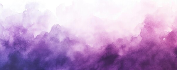 Elegant watercolor background blending soft violet and pink hues, perfect for creating serene and artistic designs.