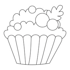 Christmas Coloring Page For Kids