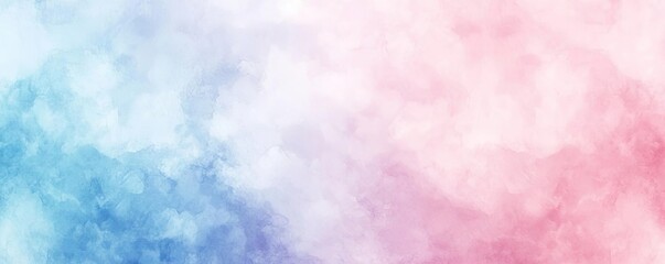 A soft pastel abstract background featuring gentle shades of blue and pink, ideal for creating calming and serene visuals.