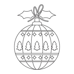 Christmas Coloring Page For Kids