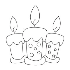 Christmas Coloring Page For Kids
