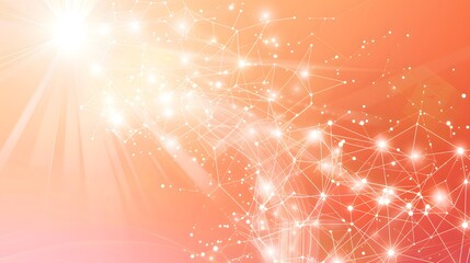 abstract background with lines for technology , science background