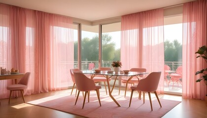 Fototapeta premium Photo interior modern design room 3d illustration;