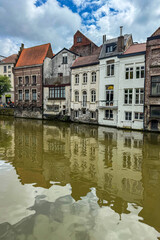 Obraz premium The city of Ghent in Belgium