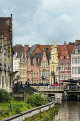 The city of Ghent in Belgium