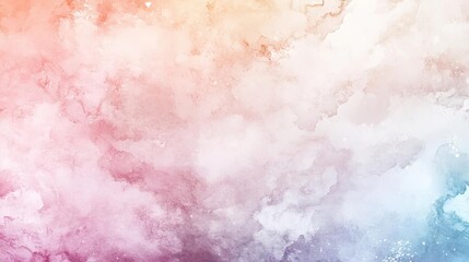 Obraz premium A vibrant abstract background featuring soft clouds in pastel hues of pink, blue, and white, perfect for artistic designs.