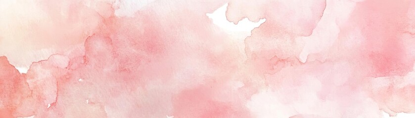 Fototapeta premium A soft pink watercolor background perfect for artistic designs, invitations, or creative projects that require gentle hues.