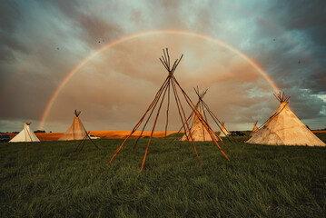 Tipis von Regenbogen 2