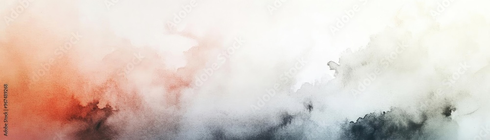 Poster a smooth blend of soft colors, creating an abstract atmospheric effect ideal for backgrounds and art