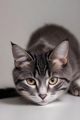 portrait of an american bobtail cat