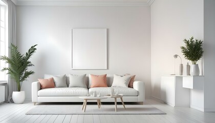 Photo interior modern design room 3d illustration;