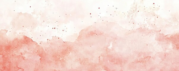 Fototapeta premium A soft and elegant watercolor background blending shades of pink and cream, perfect for art projects, invitations, or websites.