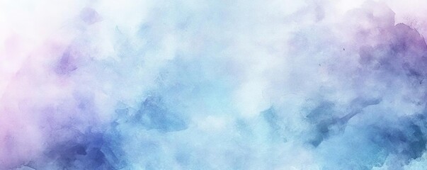 Fototapeta premium A soft watercolor background featuring a blend of cool colors, ideal for artistic projects or digital design.