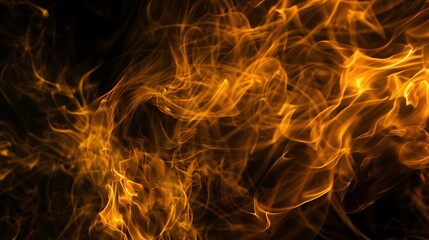 Abstract Fire Flames Background