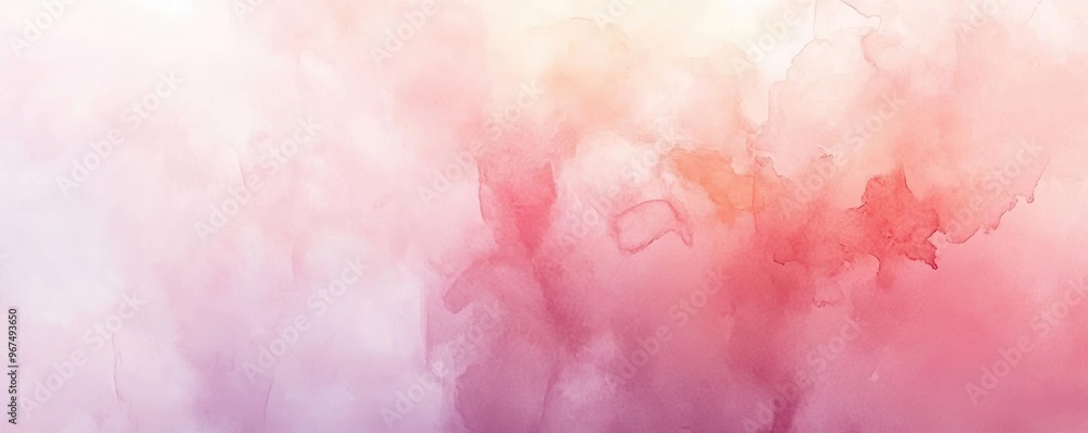 Poster a beautiful blend of soft pink and lavender hues, creating a calming abstract background for various