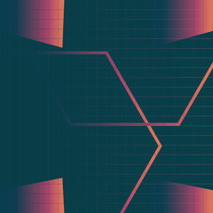abstract geometry background. geometry gradient graphic elements.