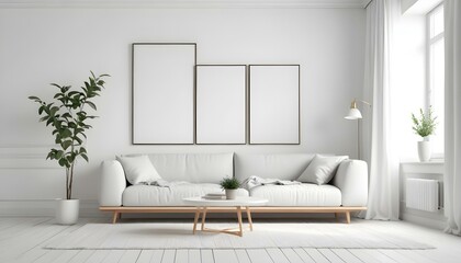 Photo interior modern design room 3d illustration;