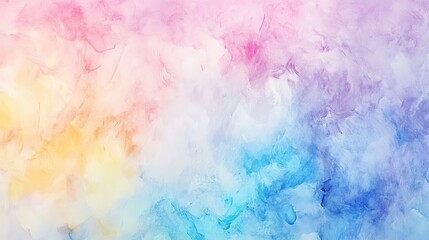 Fototapeta premium A soft, dreamy abstract background featuring pastel colors blending seamlessly, perfect for creative projects or calming designs.