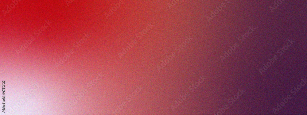 Poster Abstract Gradient Blur with Smooth Transition from Dark to Rose Red and Black Tones. Blue background with a grainy texture fading to white and Dark. Grainy Noise Texture Header Banner Poster 