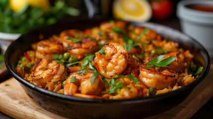 Fototapeta premium Seafood Paella