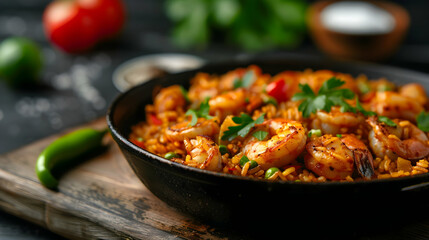 Fototapeta premium Seafood Paella