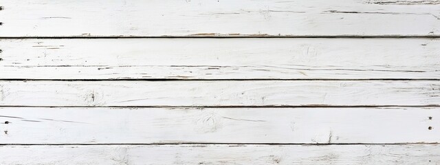 Obraz premium White Washed Wood Plank Texture Background