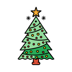 Christmas tree icon