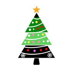 Christmas tree icon