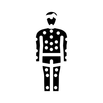 recommend clip art: human body outline acupuncture glyph icon vector. human body outline acupuncture sign. isolated symbol illustration