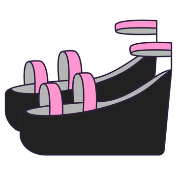 flatform line icon