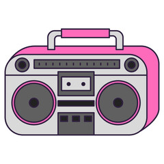 stereo line icon