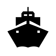 ship icon vector illustration 