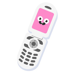 flipphone flat icon