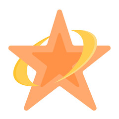 star flat icon