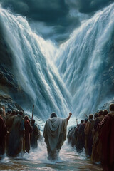 Moses Parting the Red Sea