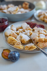 Austrian sweet pancake kaiserschmarrn 