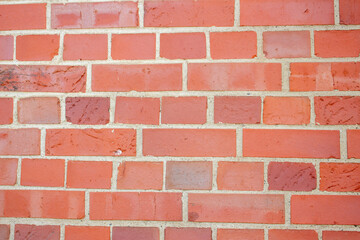 Weathered brick wall with cracks and bumps