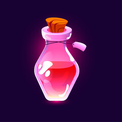 Pink Potion Bottle