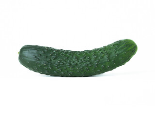 cucumber isolated on a white background