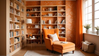 Photo interior modern design room 3d illustration;