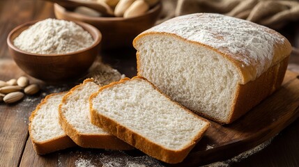 Rice flour is made from finely ground rice. Bread made with rice flour is a gluten-free alternative to traditional wheat bread. It can be enjoyed by people with celiac disease or gluten intolerance.