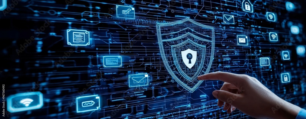 Poster an idea for e-kyc (electronic know your customer), biometric security, and innovation against cyber 