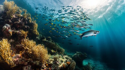 Sail Rock, Twin Rocks, White Rock, and Chumpon Pinnacle in Koh Tao are home to diverse and abundant marine life, including schools of fusiliers, barracudas, jacks, snappers, trevally, and batfish.