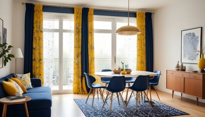Photo interior modern design room 3d illustration;